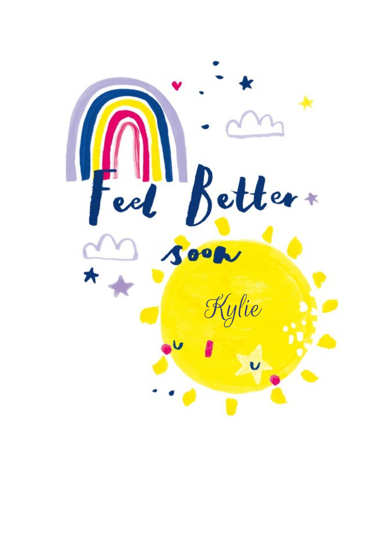 Moonpig Hotchpotch Sun Rainbow Sweet Get Well Card