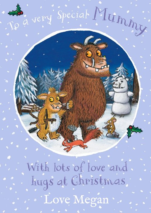 The Gruffalo's Child very special Monday Christmas Card