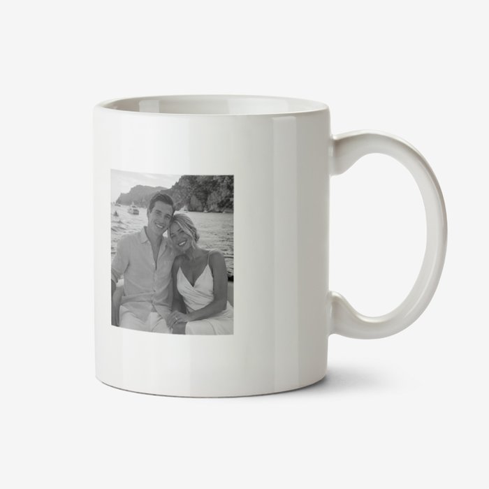 Elegant Single Photo Frame Design Your Own Photo Upload Mug