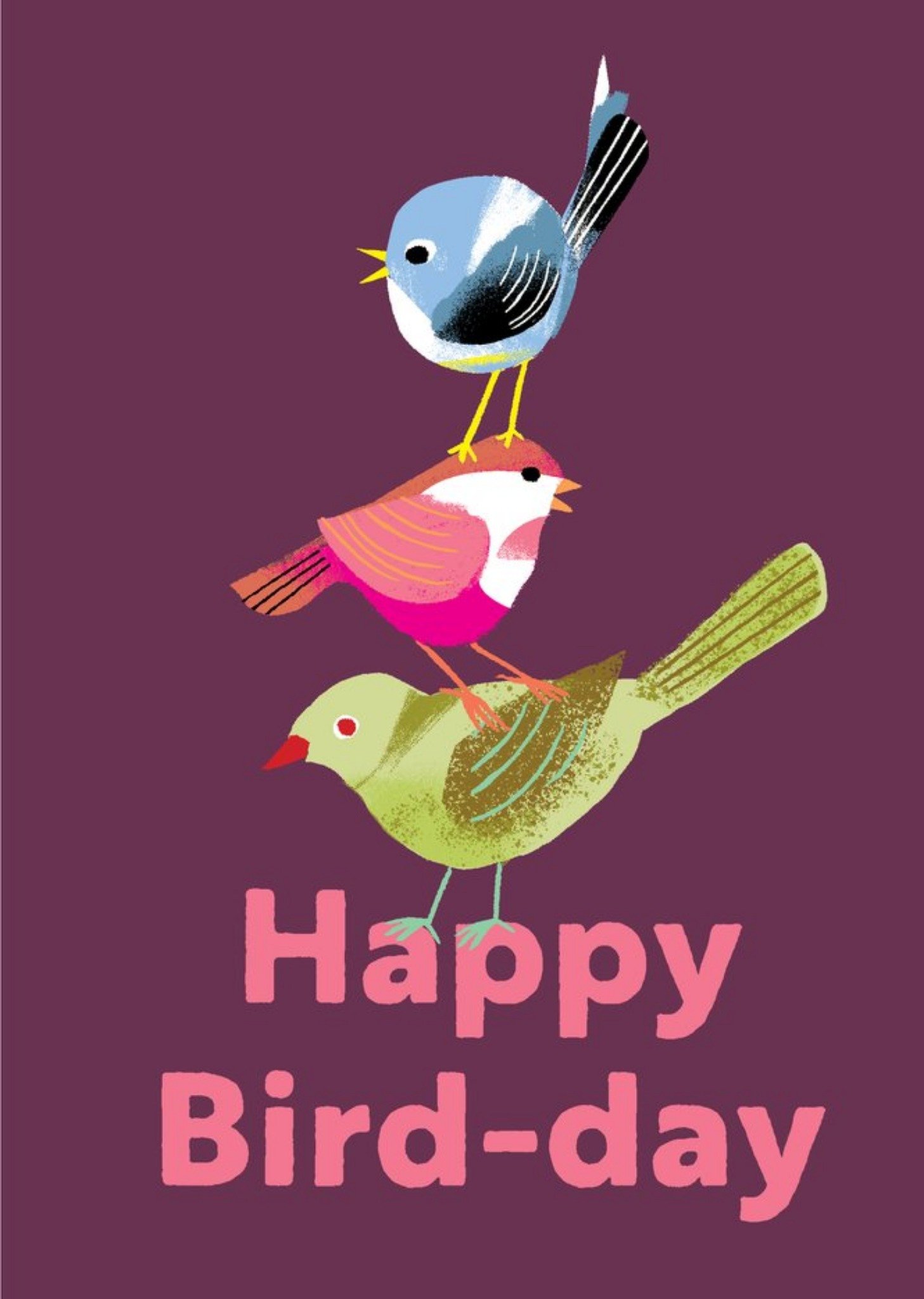 Moonpig Lab Fever Bird Pun Birthday Card