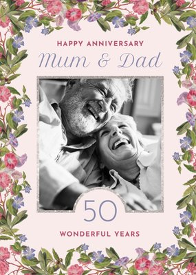 Natural History Museum Photo Upload Anniversary Card