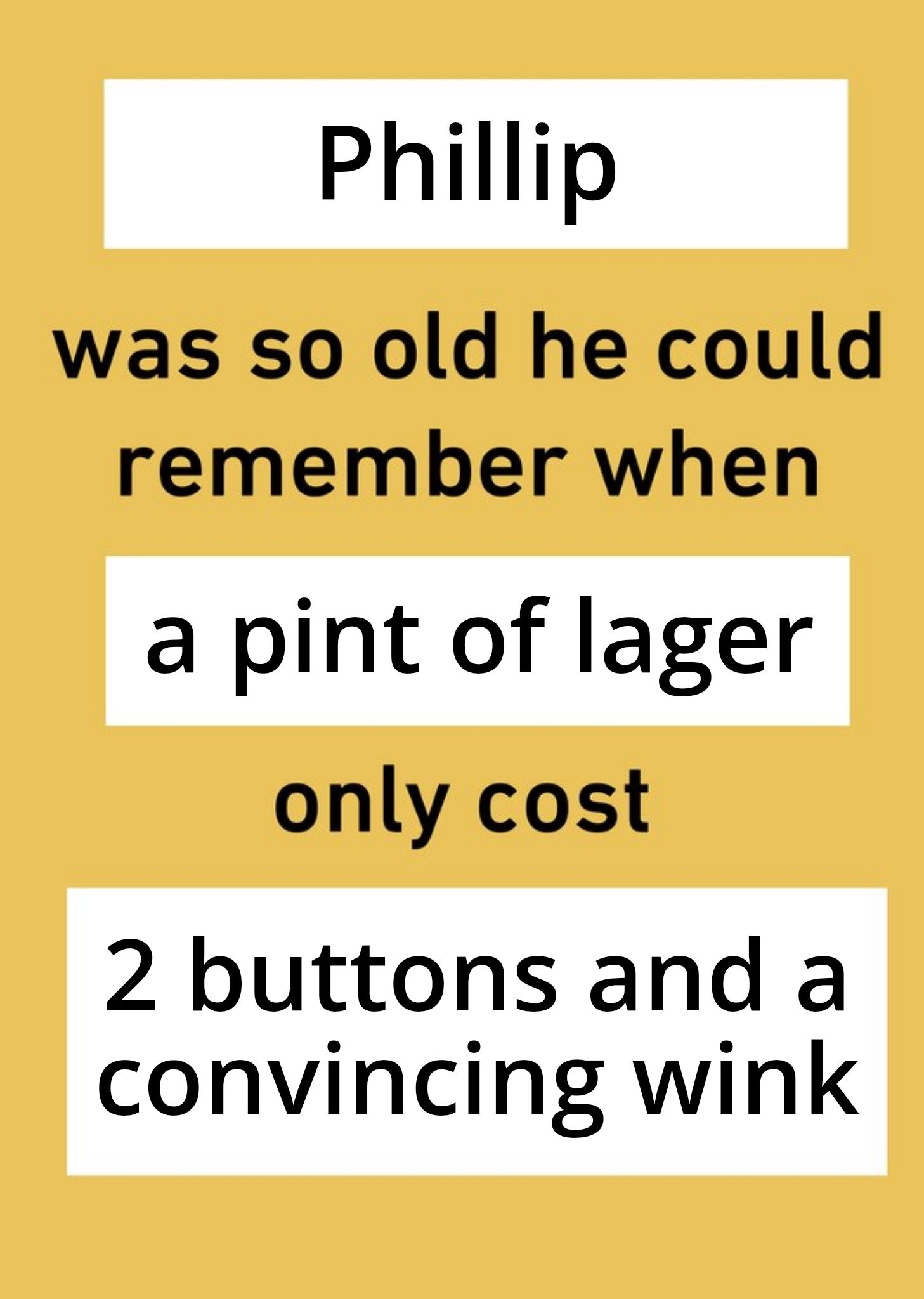 Moonpig Funny Old Age Birthday Card