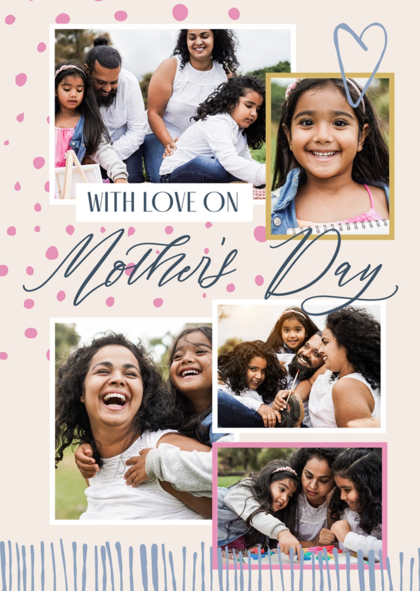 Moonpig With Love On MotherÃ¢â¬â¢S Day Photo Upload Card