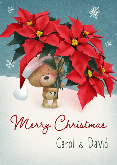 Uddle Merry Christmas Customised Name Card