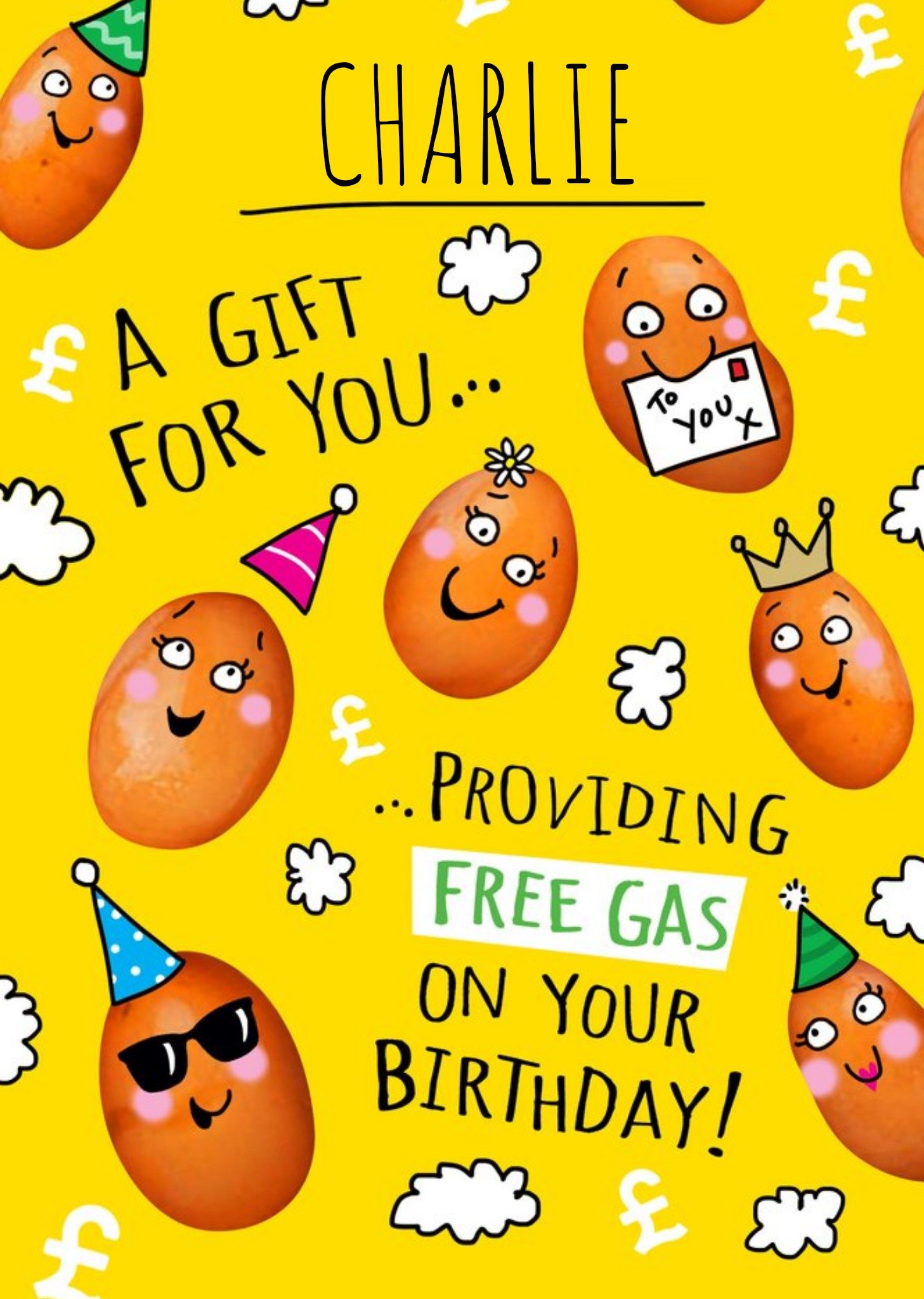 Moonpig Providing Free Gas On Your Birthday Card