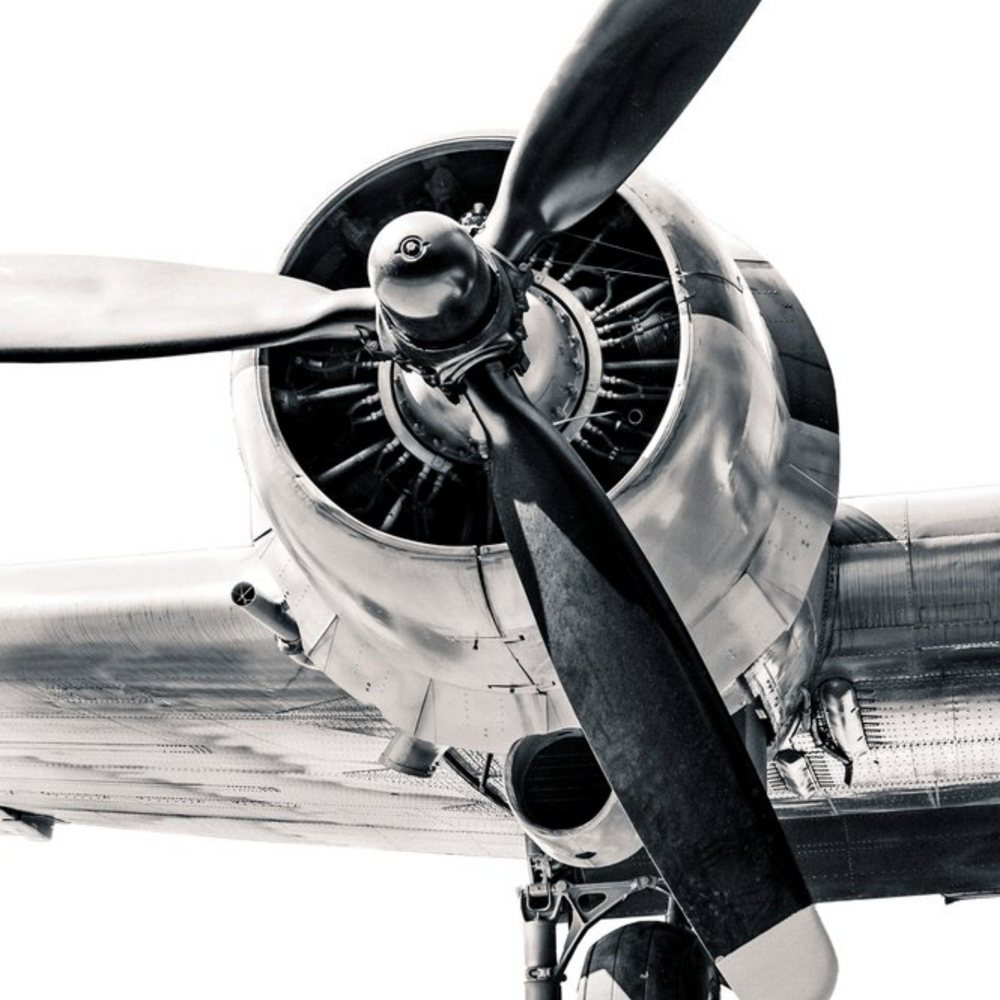 Moonpig Photographic Plane Propeller Prop Engine Card