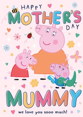 Peppa Pig Photo Upload Mother's Day Card