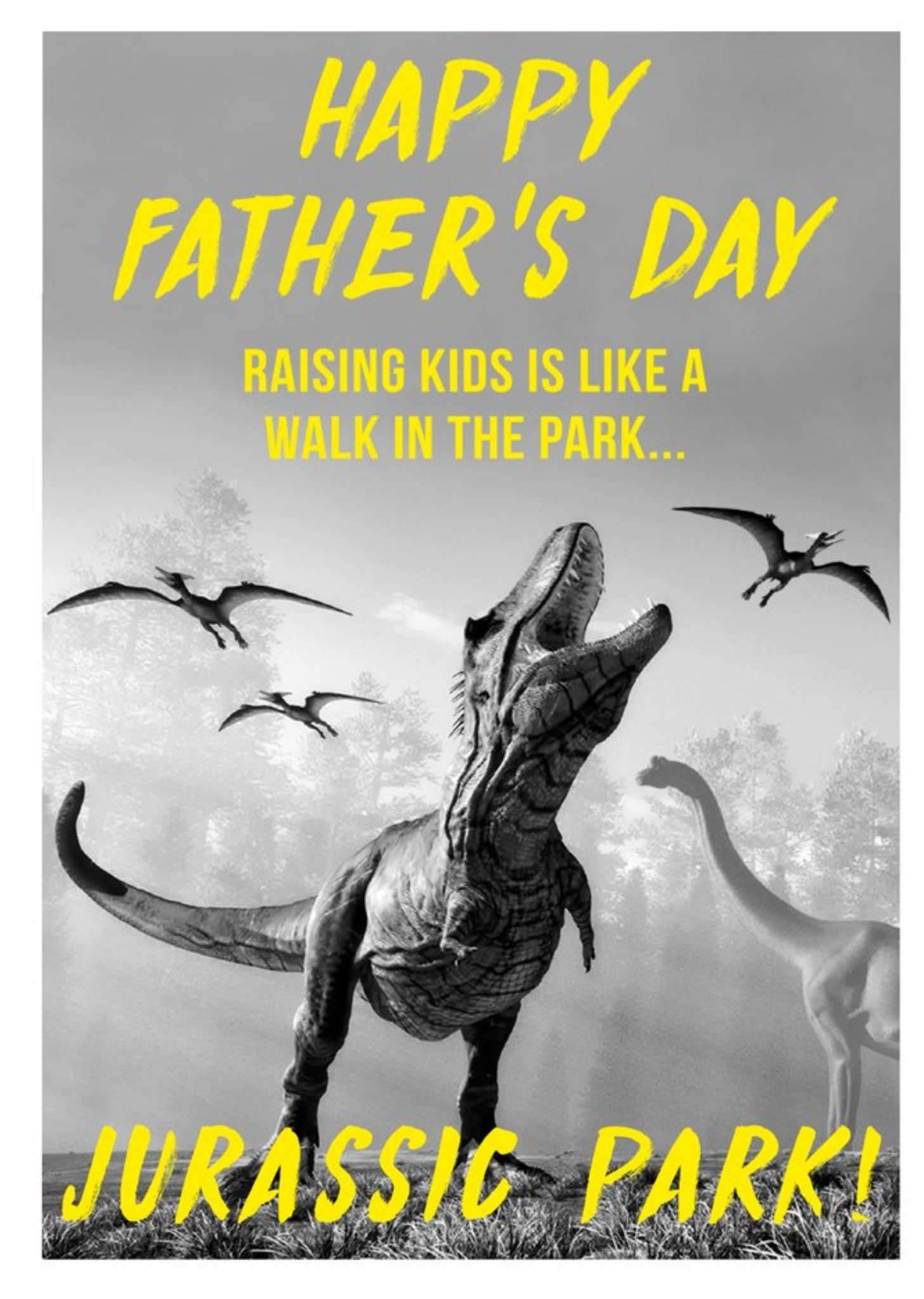 Moonpig Raising Kids Is Like A Walk In The Park Card