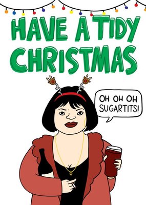 Gavin And Stacey Sugartits Christmas Card