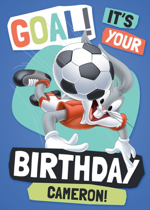 Looney Tunes Bugs Bunny Birthday Card