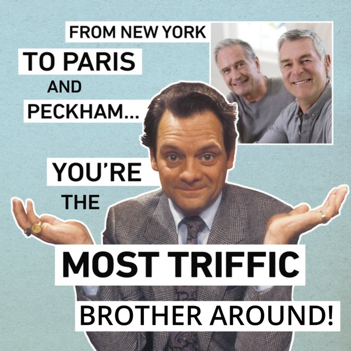 Only Fools Triffic Brother Card