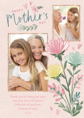Mother's Day Card - Mom - Granny - photo upload card
