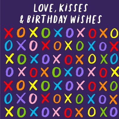 Love, Kisses & Birthday Wishes Card
