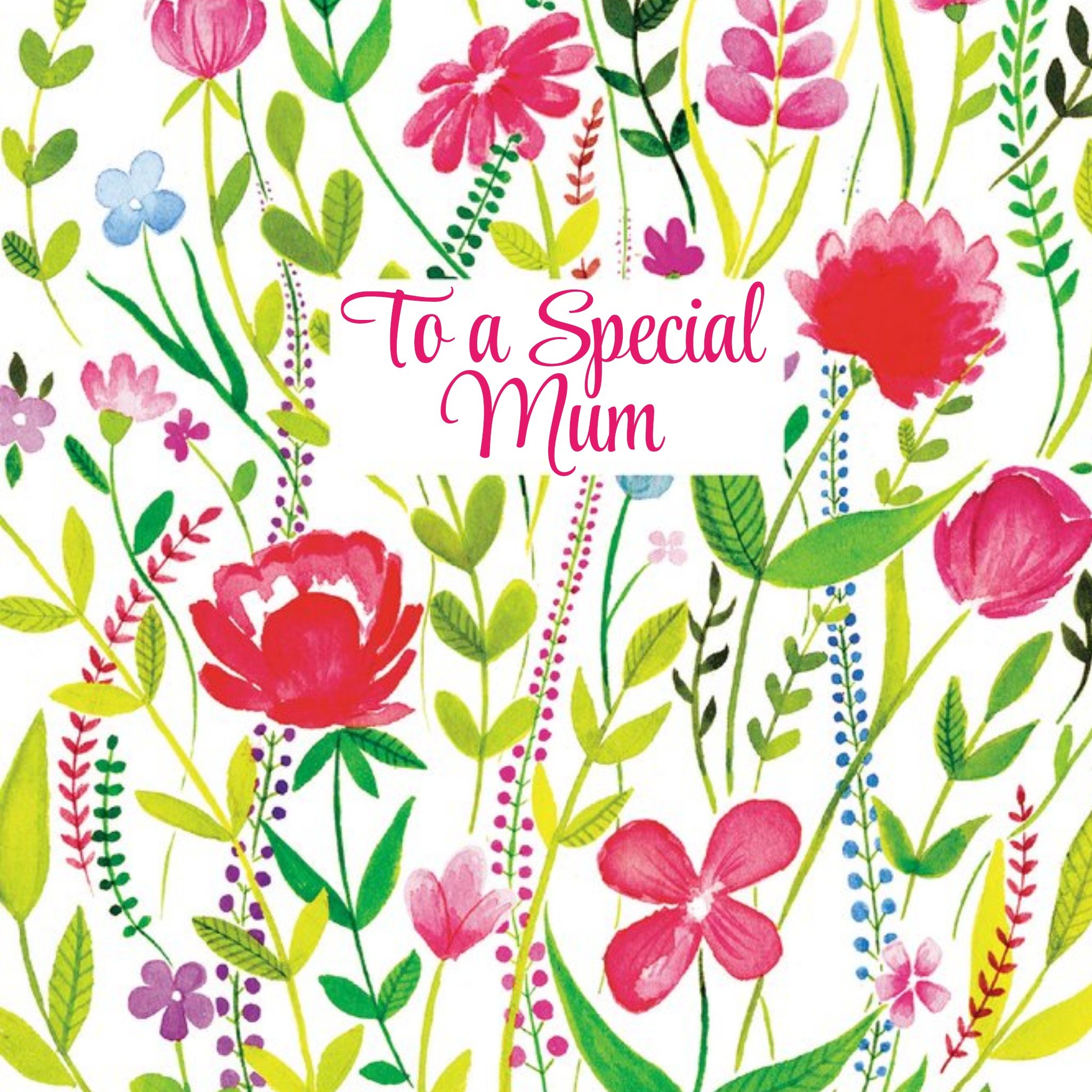 Moonpig Spring Flowers To A Special Mum Mother's Day Card