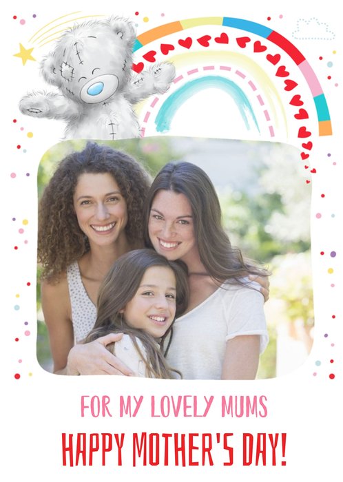 For My Lovely Mums Lesbian Couple LGBTQ+ Happy Mothers Day Card