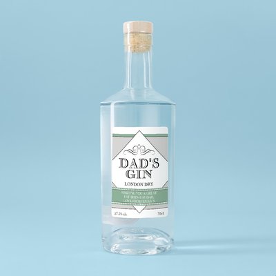 Personalised Gin Dad 70cl
