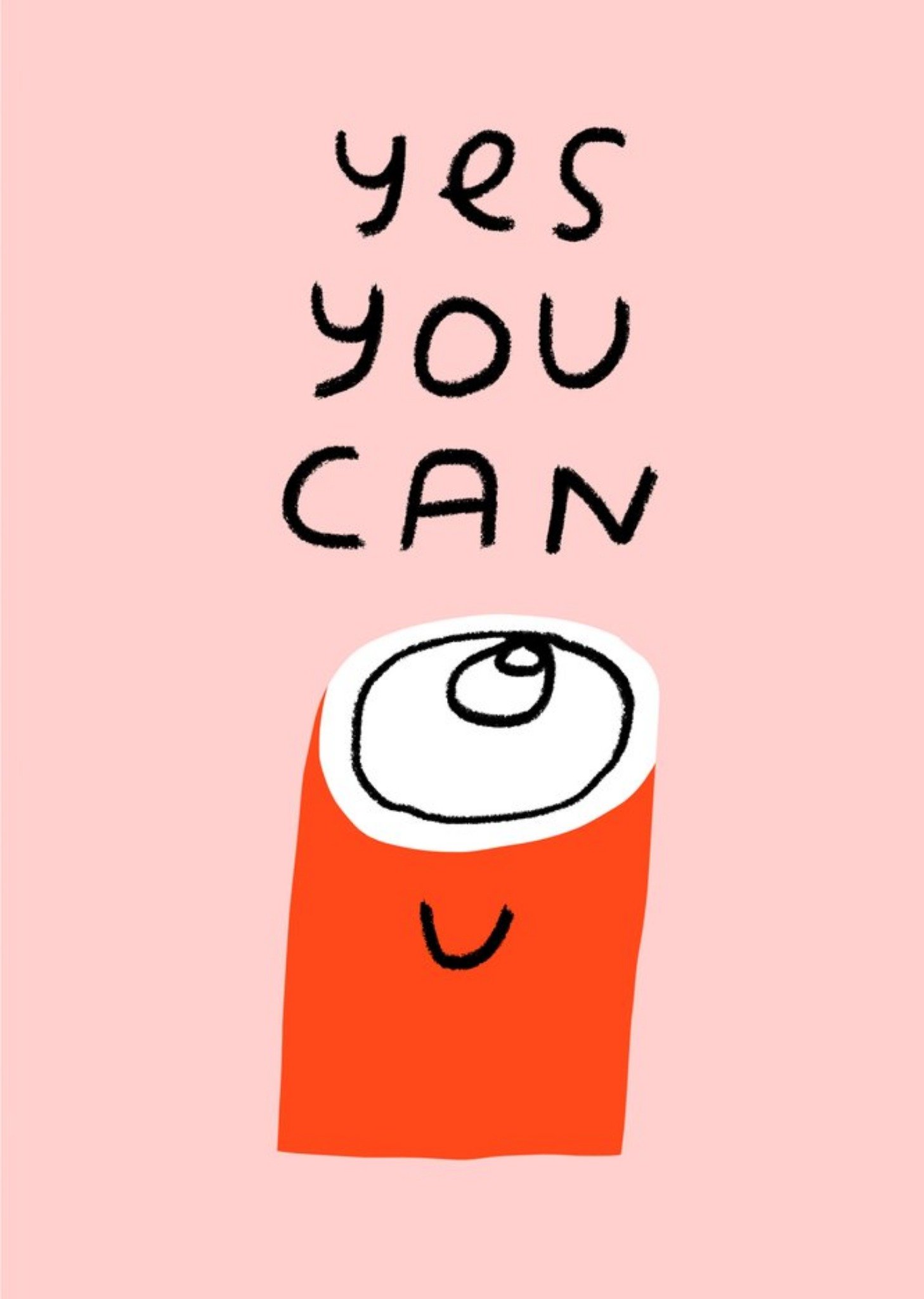 Moonpig Thinking Of You Card - Yes You Can