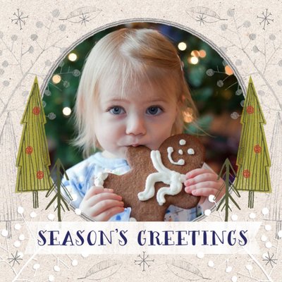 Personalised Photo Christmas Card