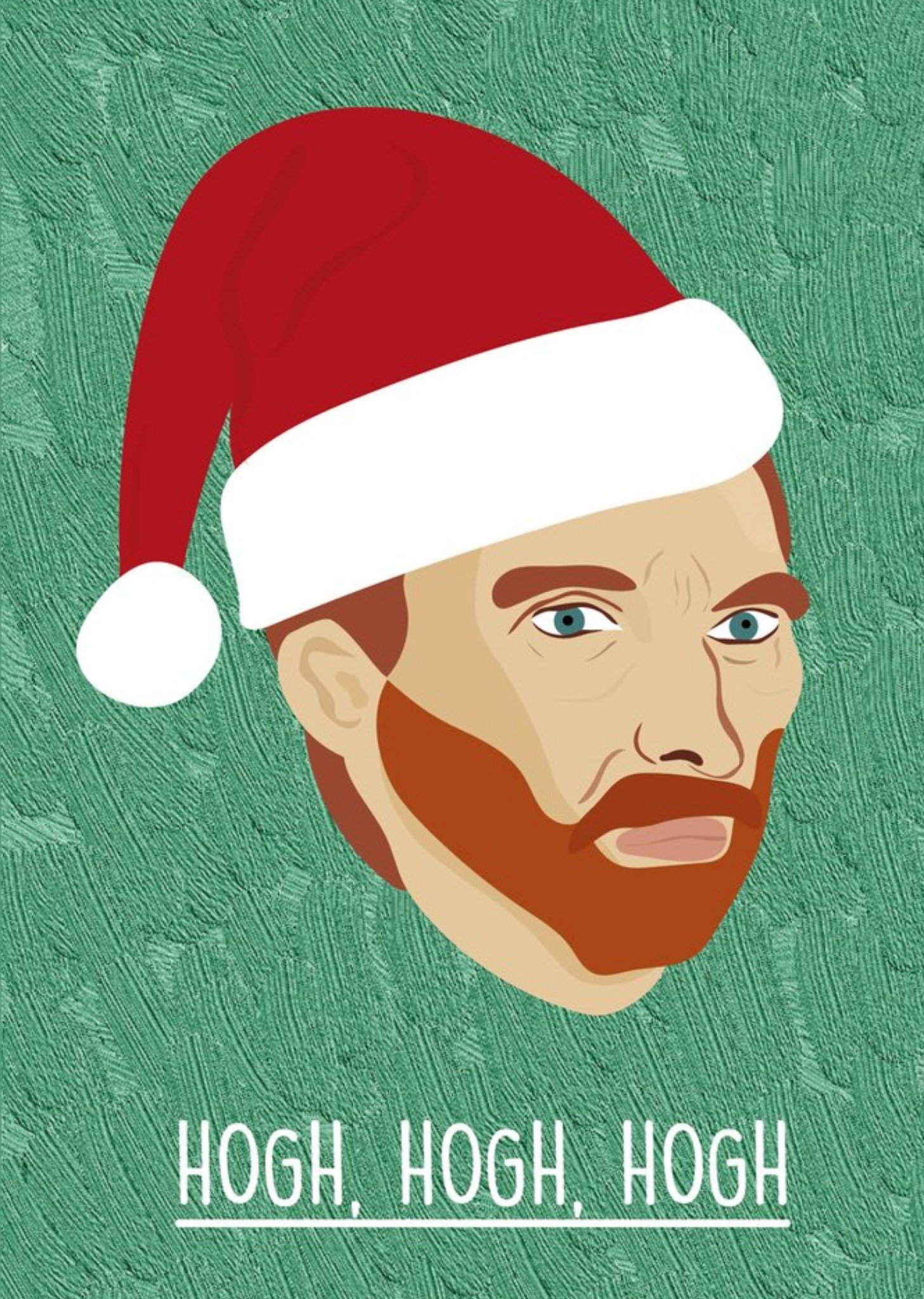 Rumble Cards Hogh Hogh Hogh Christmas Card