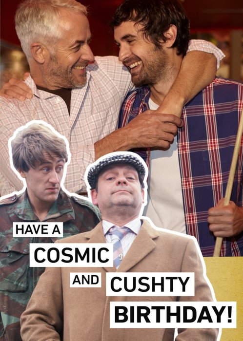 Only Fools and Horses Photo Upload Cushty Birthday Card