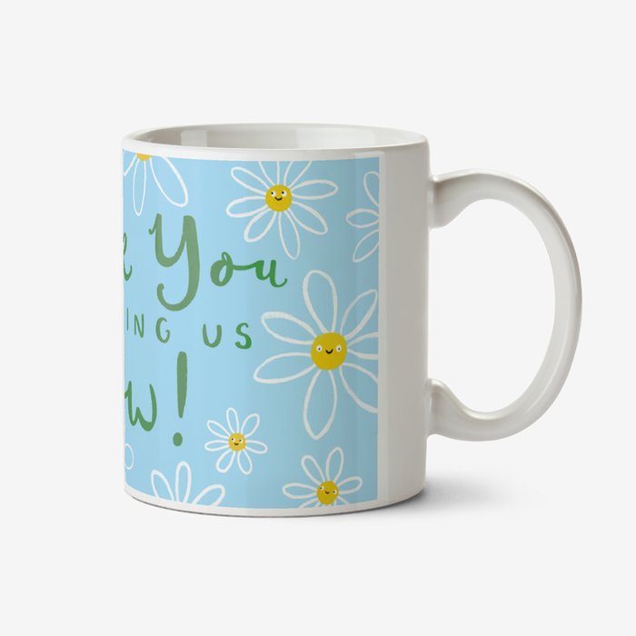 Thank You For Helping Us Grow! Personalised Thank You Teacher Mug
