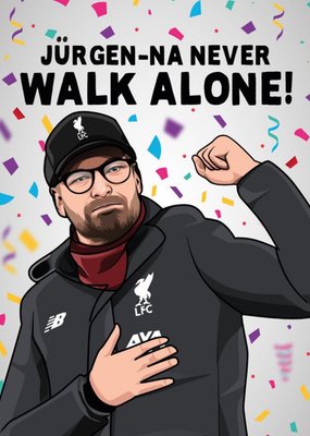 Na Never Walk Alone Football Card