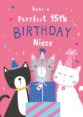 Have A Purrfect Birthday Card