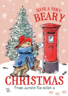 Paddington Bear Have A Very Beary Christmas Card