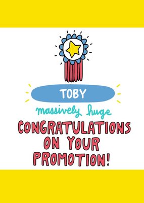 Angela Chick Fun Congratulations On Your Promotion Card