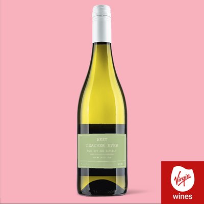 Virgin Wines Personalised Best Teacher Ever Pinot Grigio 75cl
