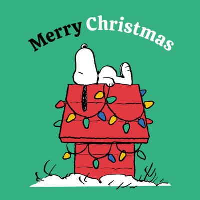 Peanuts Christmas Card