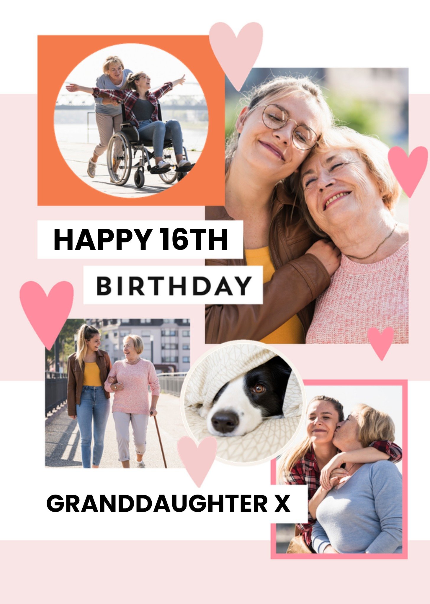 Moonpig Happy 16th Photo Upload Birthday Card