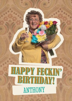 Danilo - Mrs Brown's Boys Happy Feckin' Birthday! card