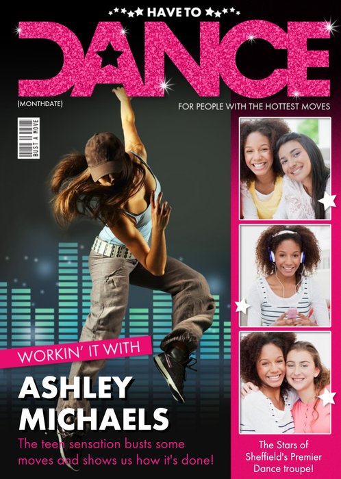 Have To Dance Magazine Cover Photo Upload Card