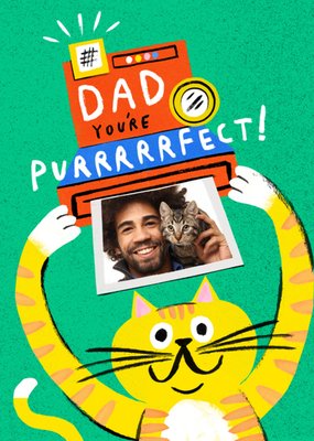 You're Purrrrfect Photo Upload Card
