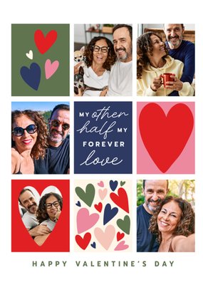 Other Half My Forever Love Photo Upload Valentine's Day Card