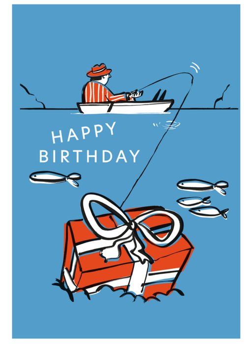 Fishing Birthday Card