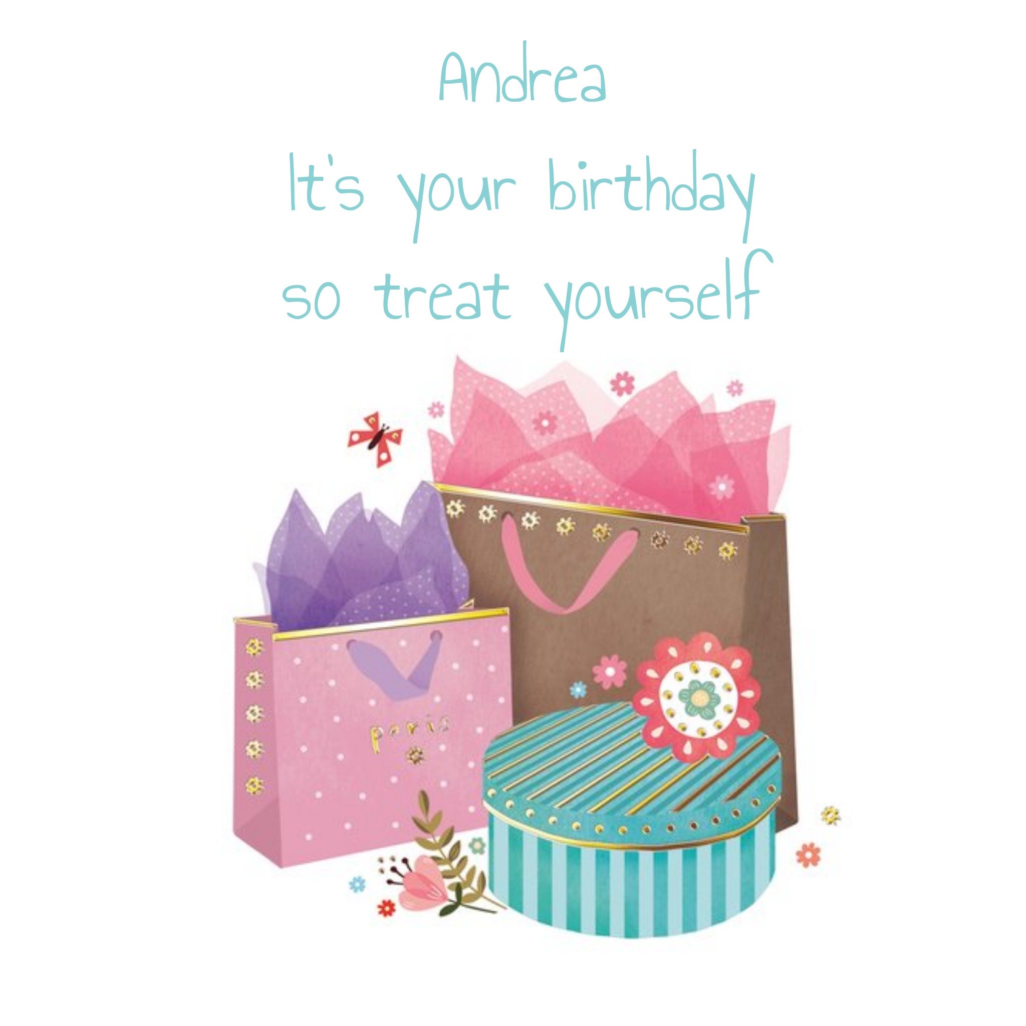 Moonpig Birthday Card - Birthday Presents - Treat Yourself