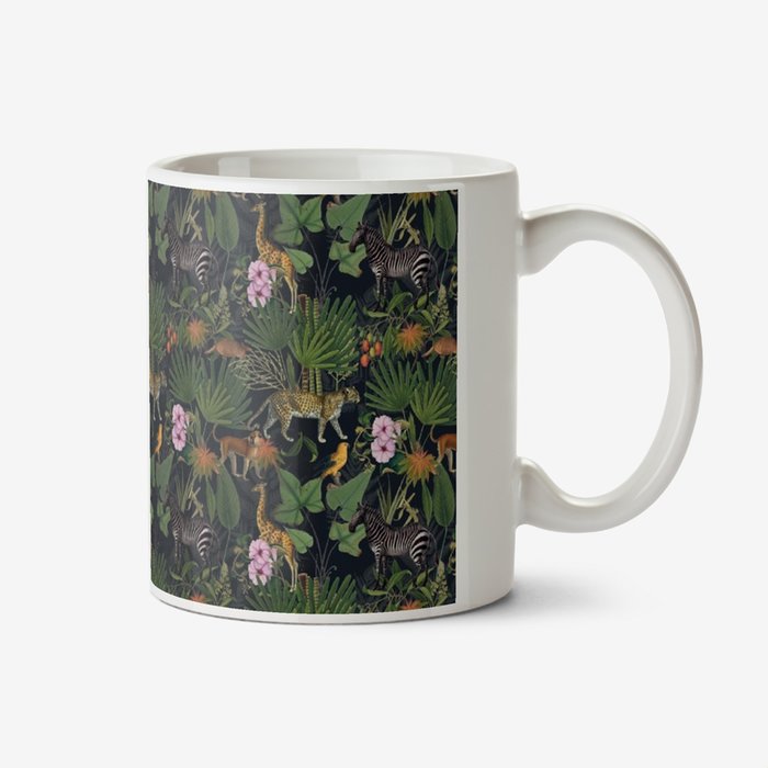 Natural History Museum Jungle Animal Print Mug