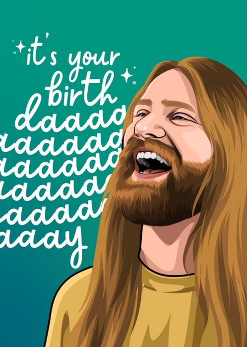 It's Your Birthdaaa-ay Illustrated Card