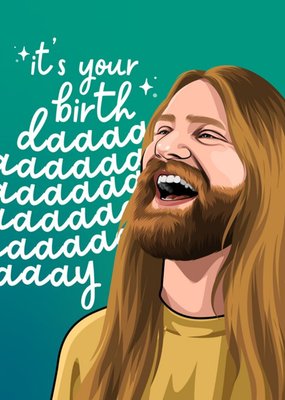 It's Your Birthdaaa-ay Illustrated Card