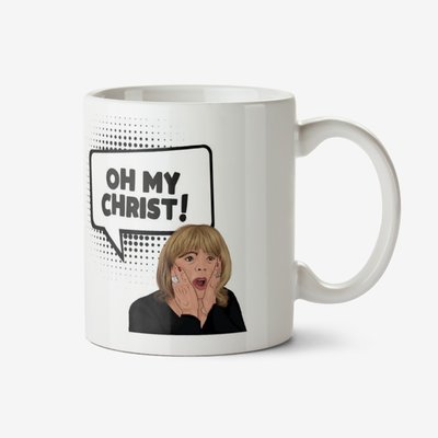 Funny Illustration Gavin & Stacy Pam Oh My Christ Mug