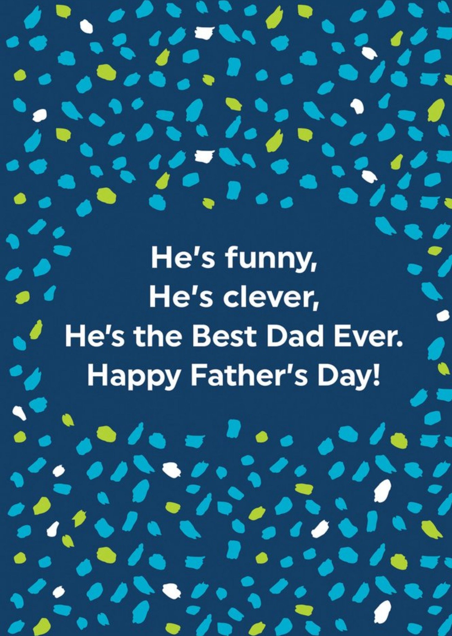 Moonpig The Best Dad Ever Father's Day Card