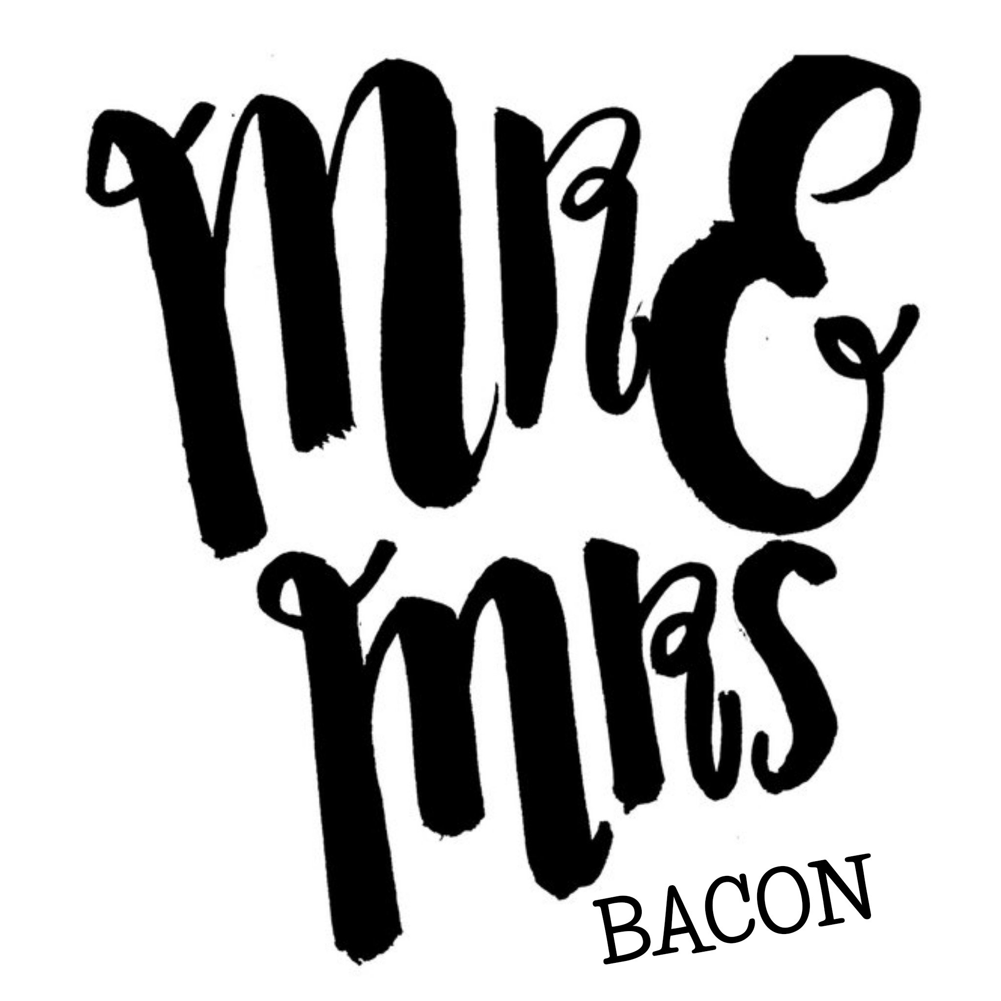 Moonpig Big Black Letters Mr And Mrs Wedding Card