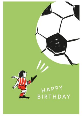 Football Birthday Card