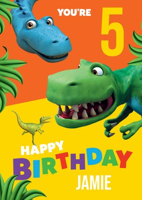 Dinosaur Roar Birthday Card