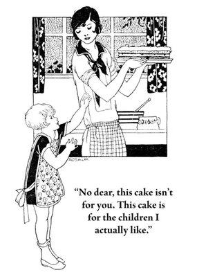 Birthday Card - Retro Illustration - Humour - Mum