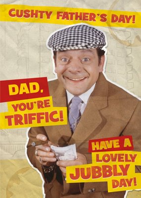 Fools And Horses Delboy You're Triffic Personalised Happy Father's Day Card