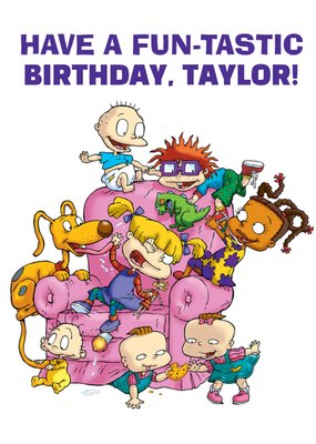 Rugrats Have a Funtastic Birthday Card