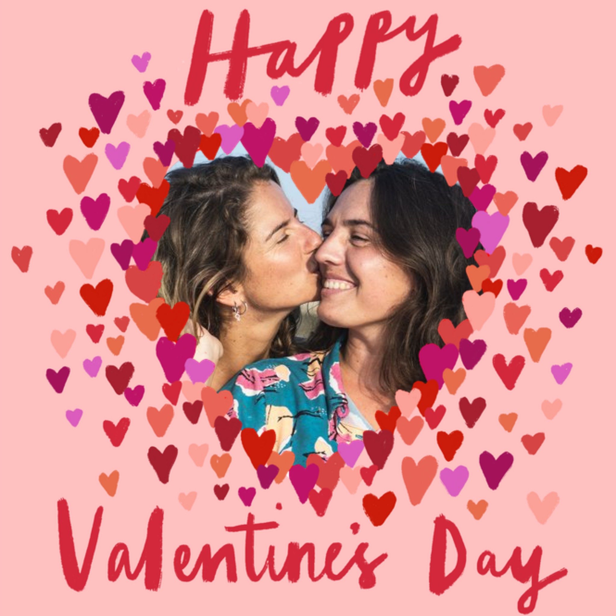 Moonpig Katy Welsh Happy Valentine's Day Photo Upload Card